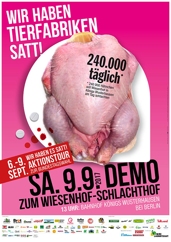 Plakat WHES Wiesenhof 550
